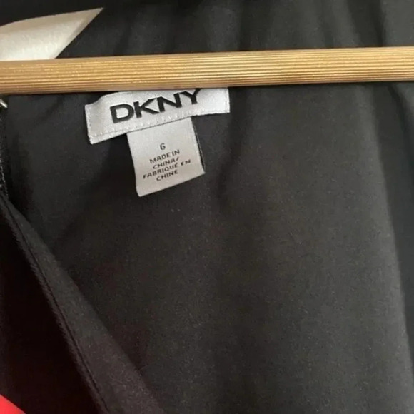 DKNY Coral and Black Dress - Picture 9 of 10